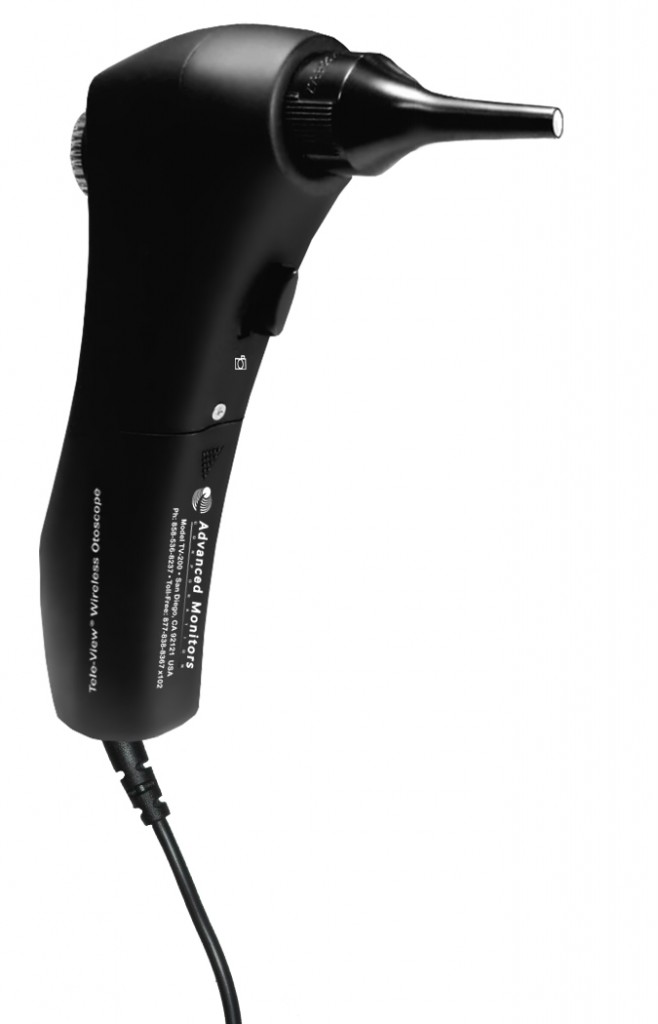 Wireless Video Otoscope Advanced Monitors Corporation Medical Equip