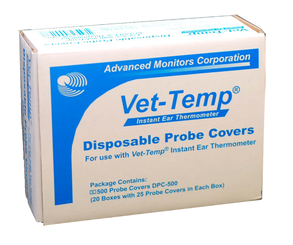vet temp probe covers
