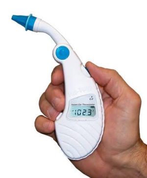 Instant ear thermometer for small pets