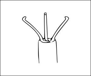 Flexible Reusable Stainless Steel 1.3m x 1.8mm 3 Nail